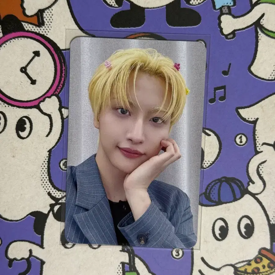Ateez 성화 에이티즈 메이크스타 럭키드로우 포카
