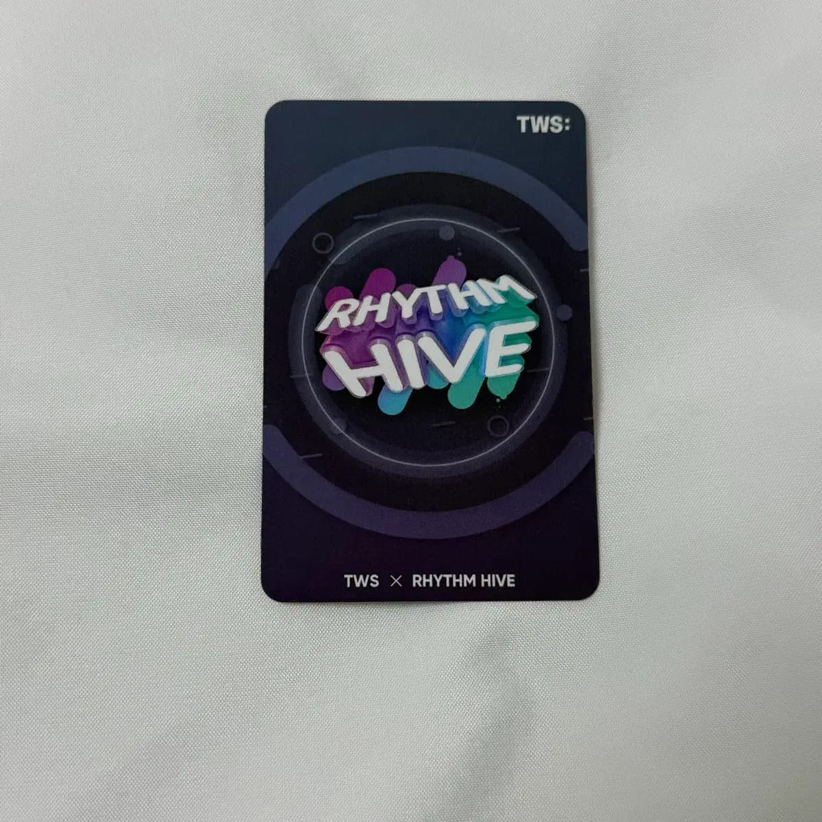 투어스 지훈 리듬하이브 미션 포카 rhythem hive 포토카드 2
