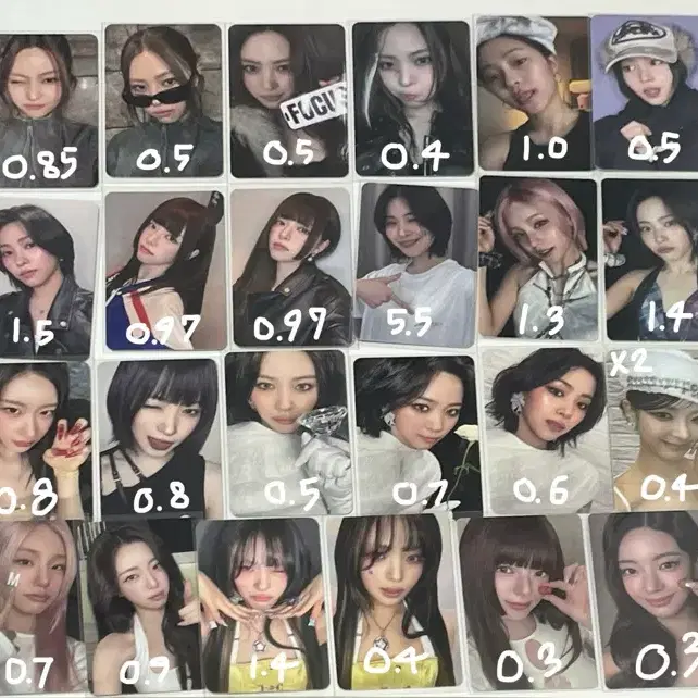 있지 itzy 포카 포토카드 미공포 2