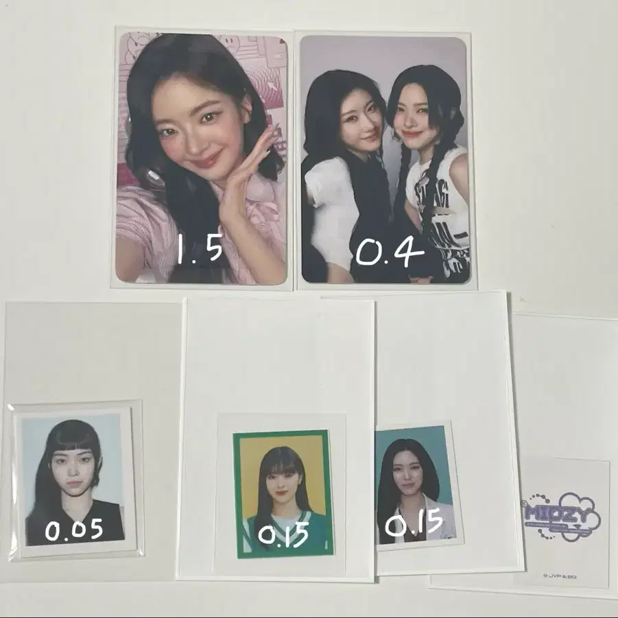 있지 itzy 포카 포토카드 미공포 3