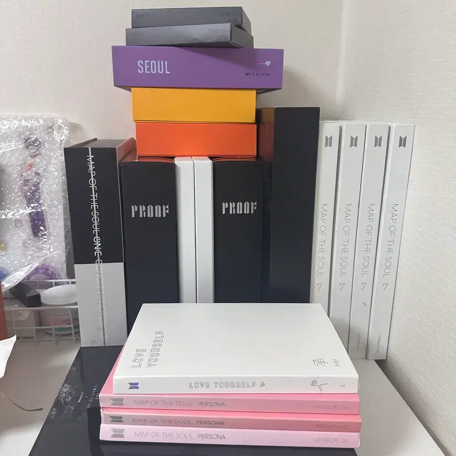 방탄 굿즈 (슈가 위주)포카,앨범,포스터,인화사진,인형 등등 급처 2