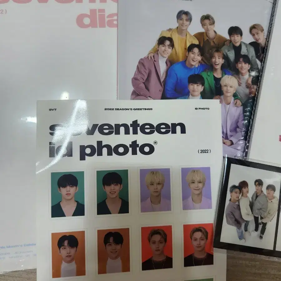 세븐틴 2022 시즌그리팅 풀셋(다이어리 포토카드 포함) 3