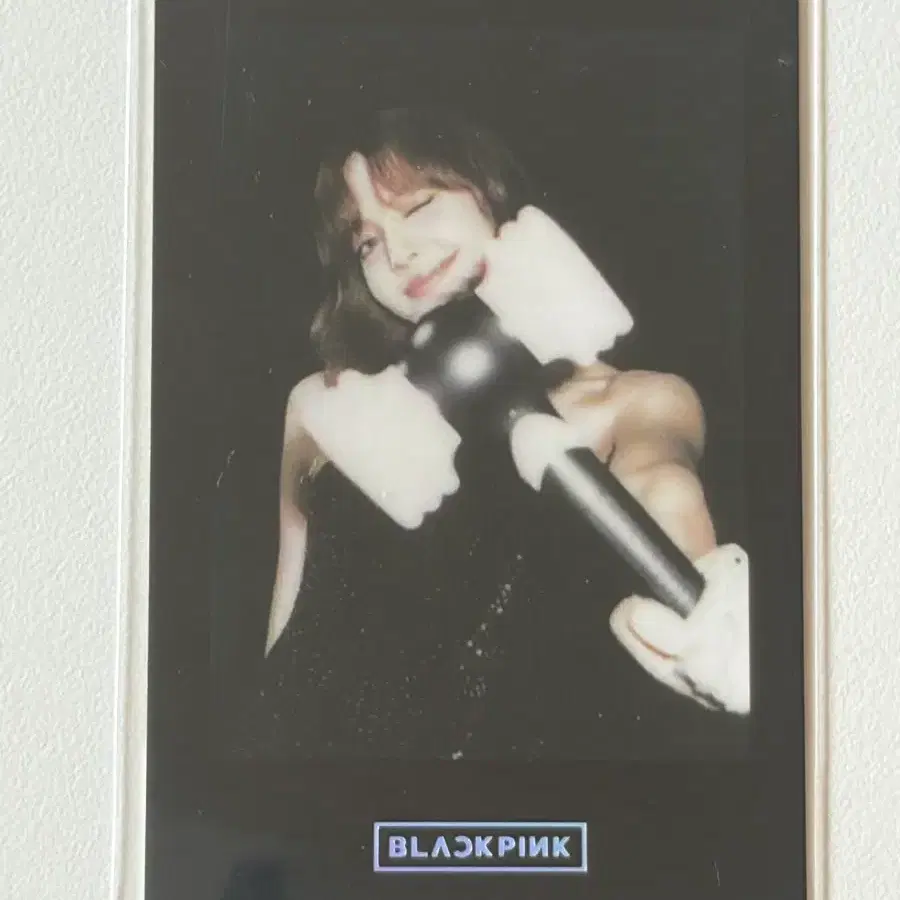 블랙핑크 리사 응원봉 뿅봉 폴라 포카 판매 양도