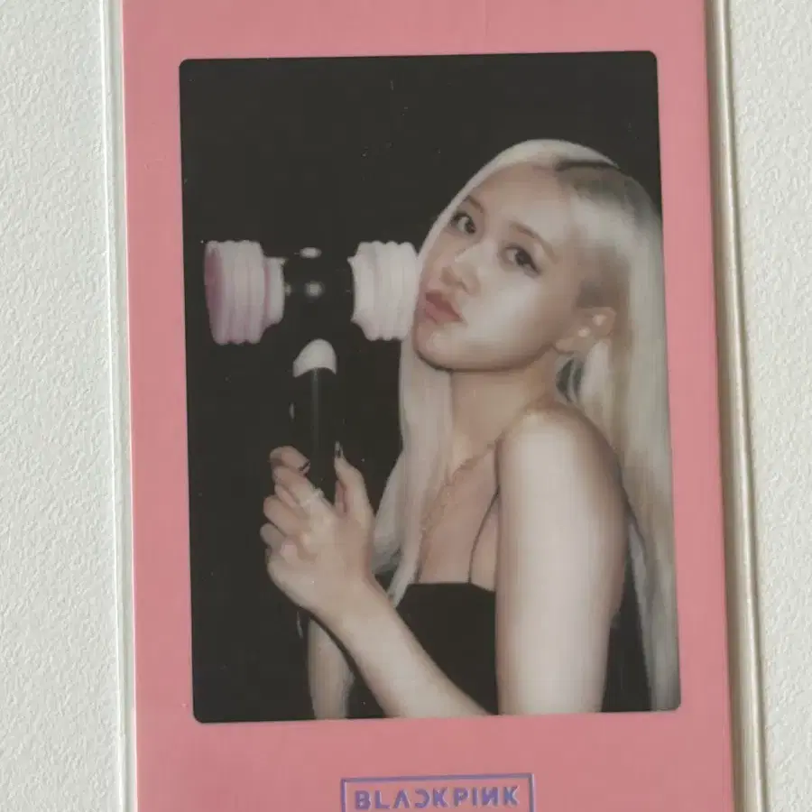 블랙핑크 로제 응원봉 뿅봉 폴라 포카 판매 양도