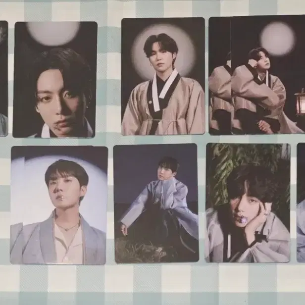 방탄 달마중 미니포카 지민 정국 윤기 석진 호석 태형 뷔 남준