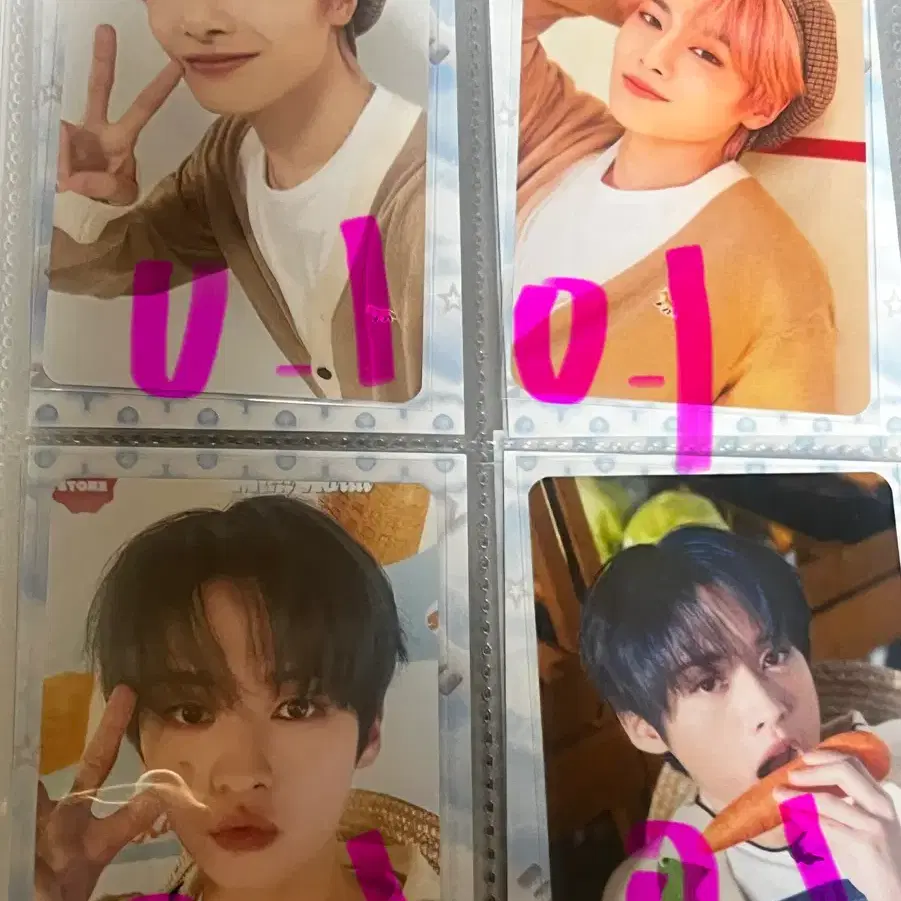 스트레이키즈 리노,한,아이엔,승민 포카 양도 3