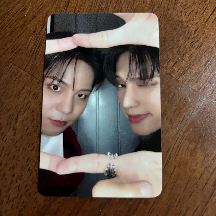 ATEEZ in your fantasy 포토카드 우영종호 유닛 1