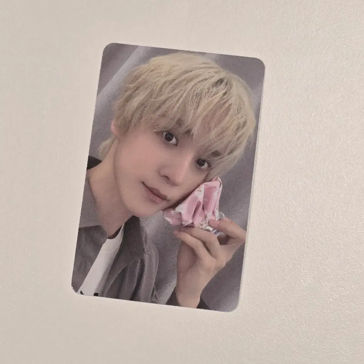 에이티즈 애플뮤직 럭키드로우 윤호 포카 lovesick 상사병 포카