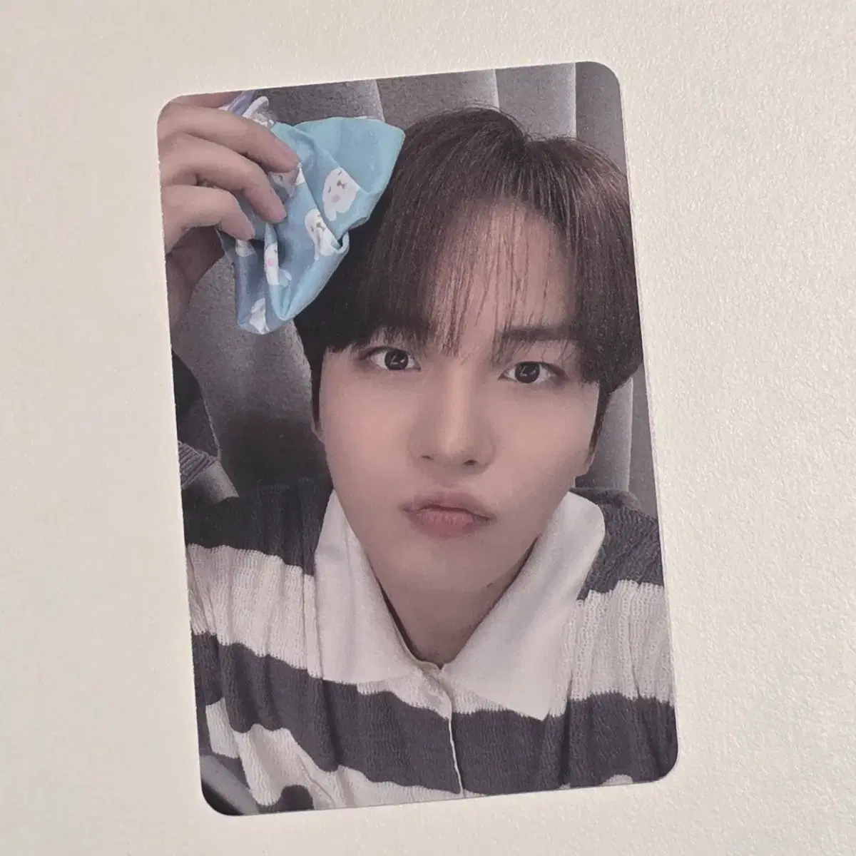 에이티즈 애플뮤직 럭키드로우 종호 lovesick 상사병 포카 1