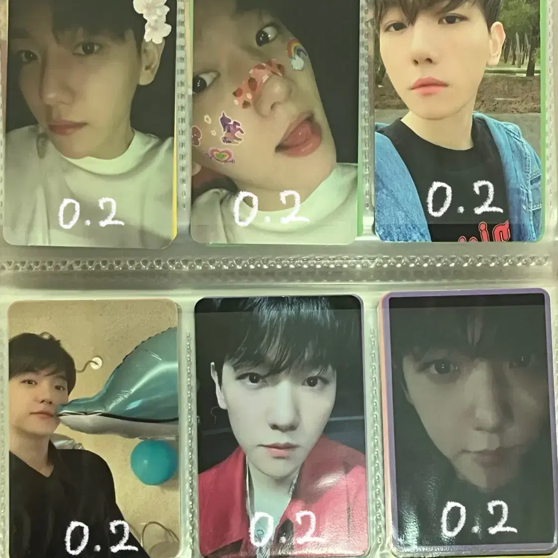 엑소 백현 포카 양도 10