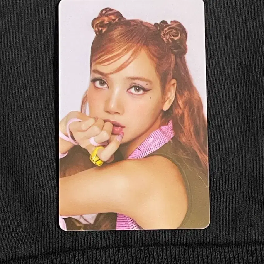 블랙핑크 본핑크 플레티넘 포토카드 3