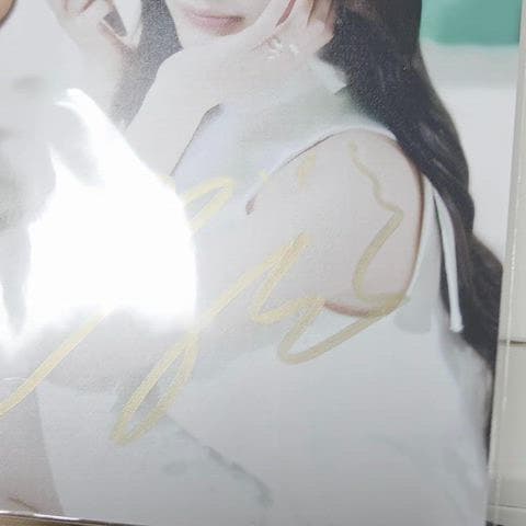 현물) 아이브 이서 친필 싸인 사진 엽서 포카 IVE 2