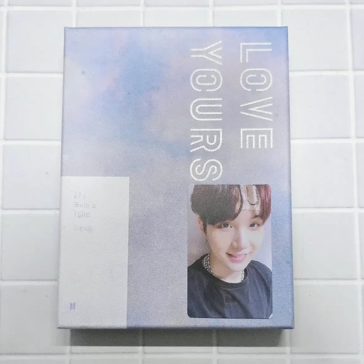 BTS LYS 유럽 DVD 풀셋 슈가 포토카드 포함 풀셋 SUGA PC 1