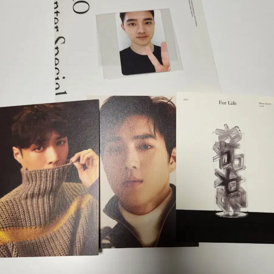 엑소 윈터 스페셜 2016 EXO winter 2016 디오 포카 포함 1