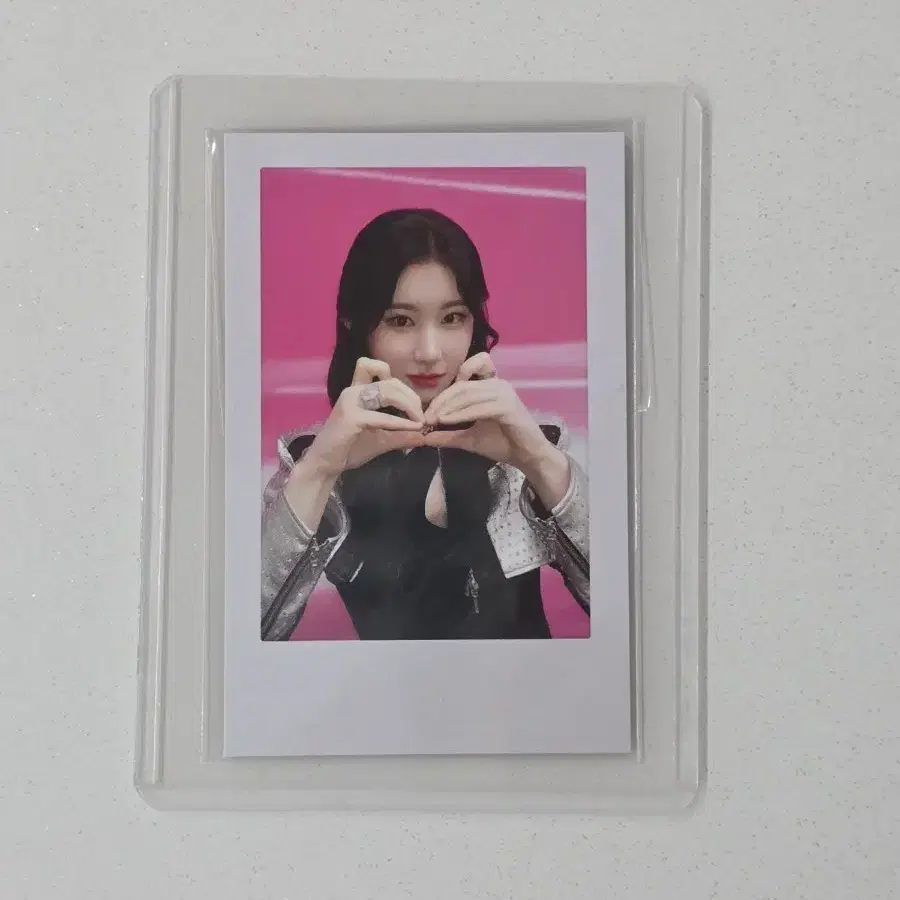 ITZY 채령 BORN TO BE 콘서트 포카
