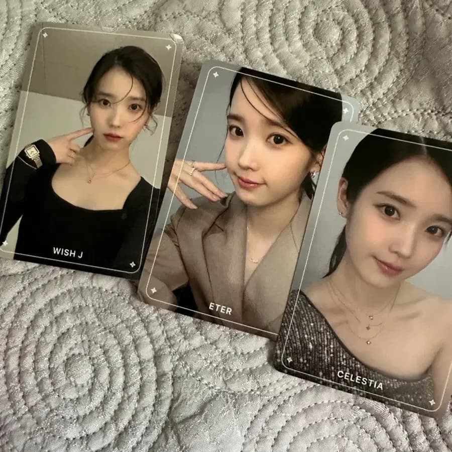 아이유 제이에스티나 포토카드