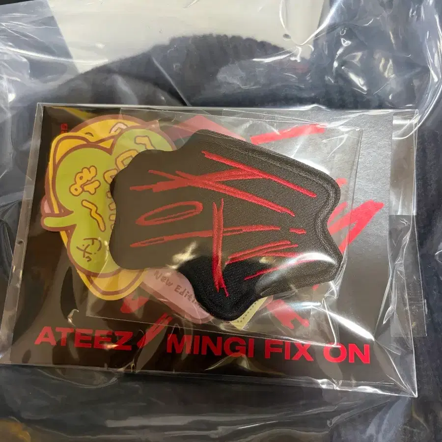 에이티즈 민기 픽송 비니(포카 포함) FixOn 3