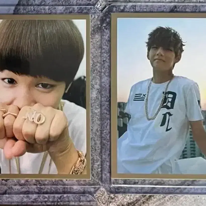 방탄 bts 지민 태형 다이어리 2014 포카 1
