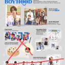 투어스 도훈 디아이콘 A버전 지훈 훈훈즈 잡지 포토카드 포카 폴라 스티커 2