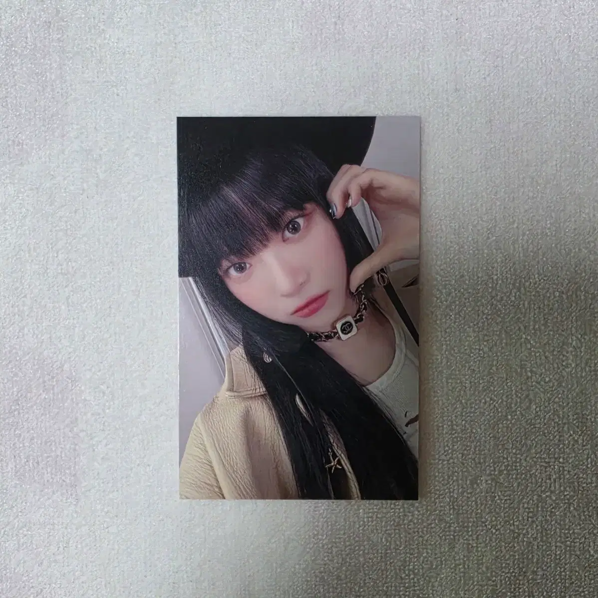 르세라핌 홍은채 hmv 포카 hot