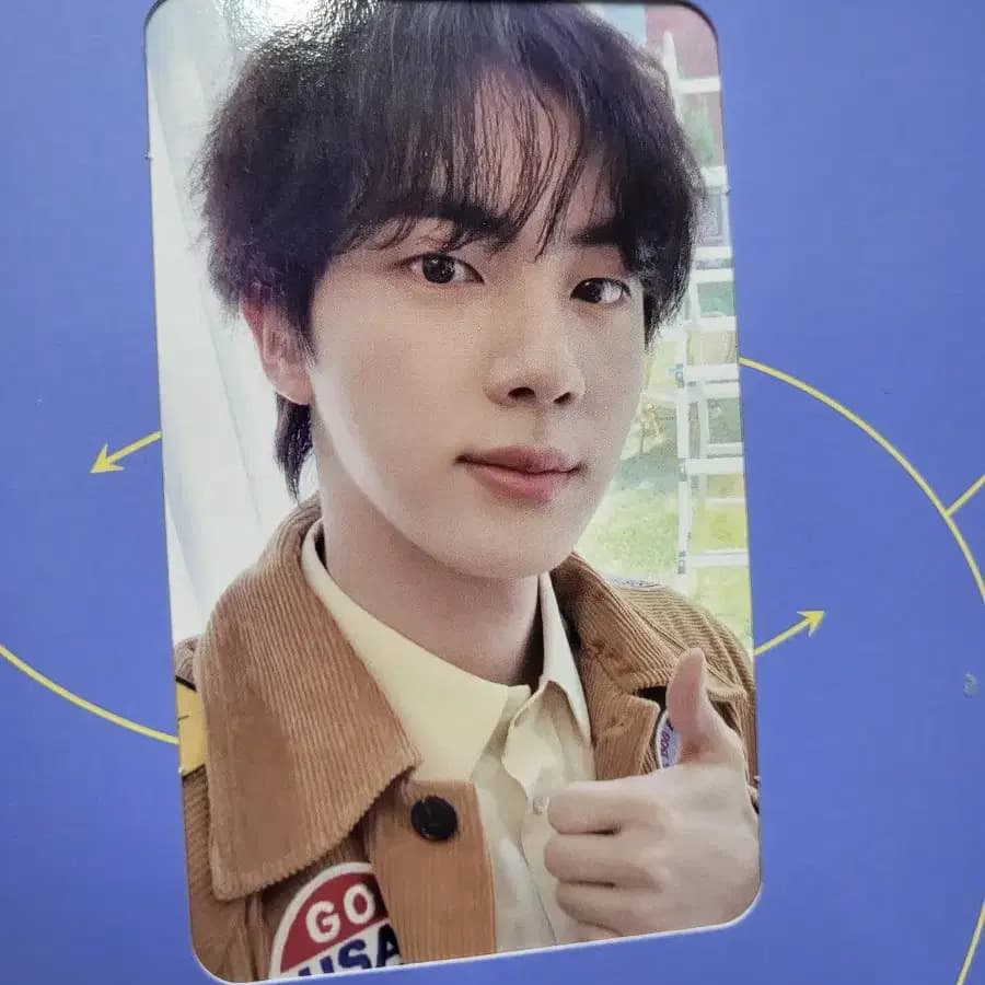 방탄 2021 메모리즈 블루레이 진 포카 포함 4