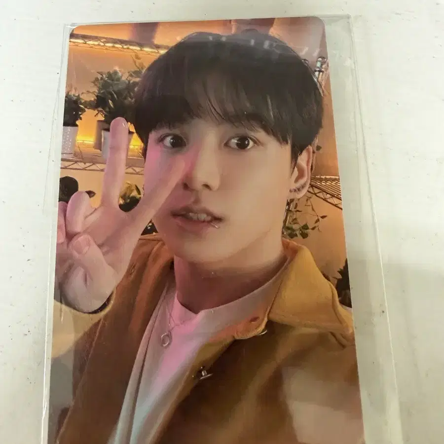 정국 위버스라이브 포토카드 bts 1