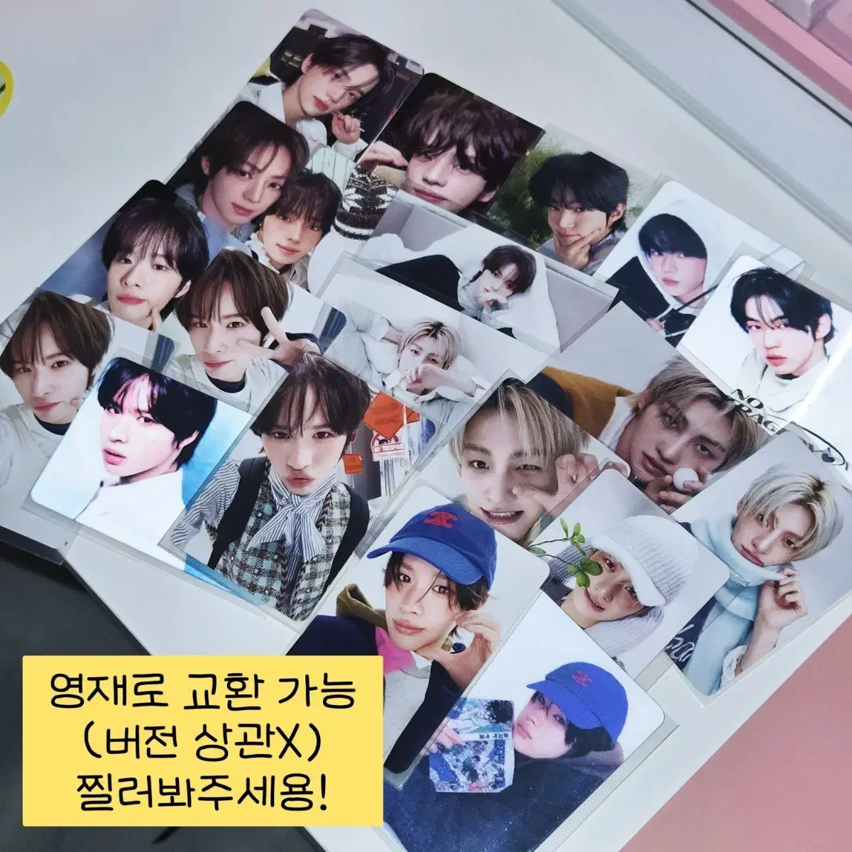 TWS 투어스 특전 포카 엽서 증사 신유 도훈 영재 한진 지훈 경민 1