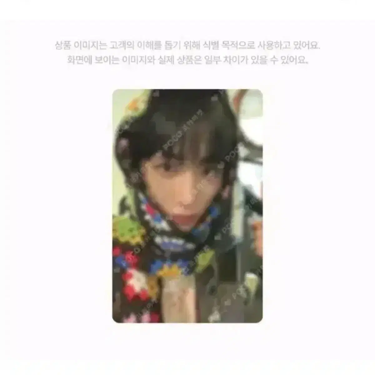 보넥도 태산 who 포카 1