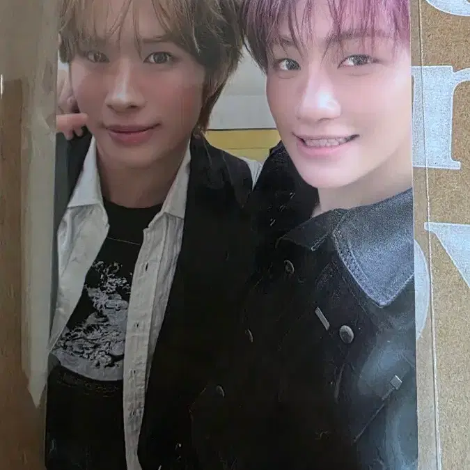 투어스 경민 지훈 42존 콘서트 유닛 포카