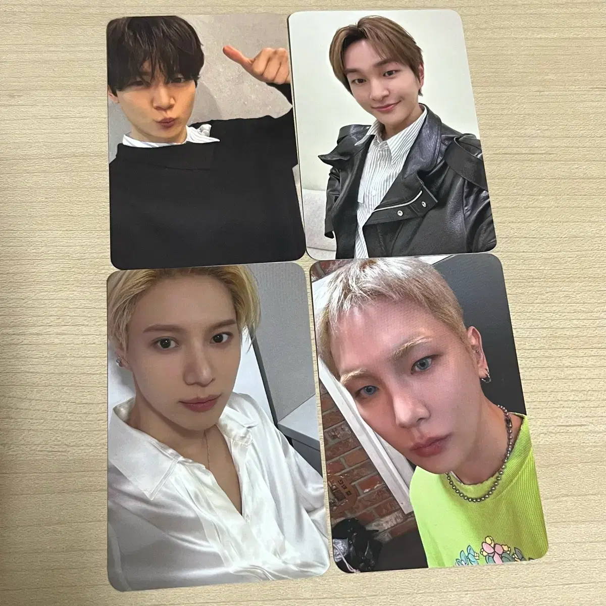 샤이니 포토카드 태민 온유 민호 키 사첵 포카 1
