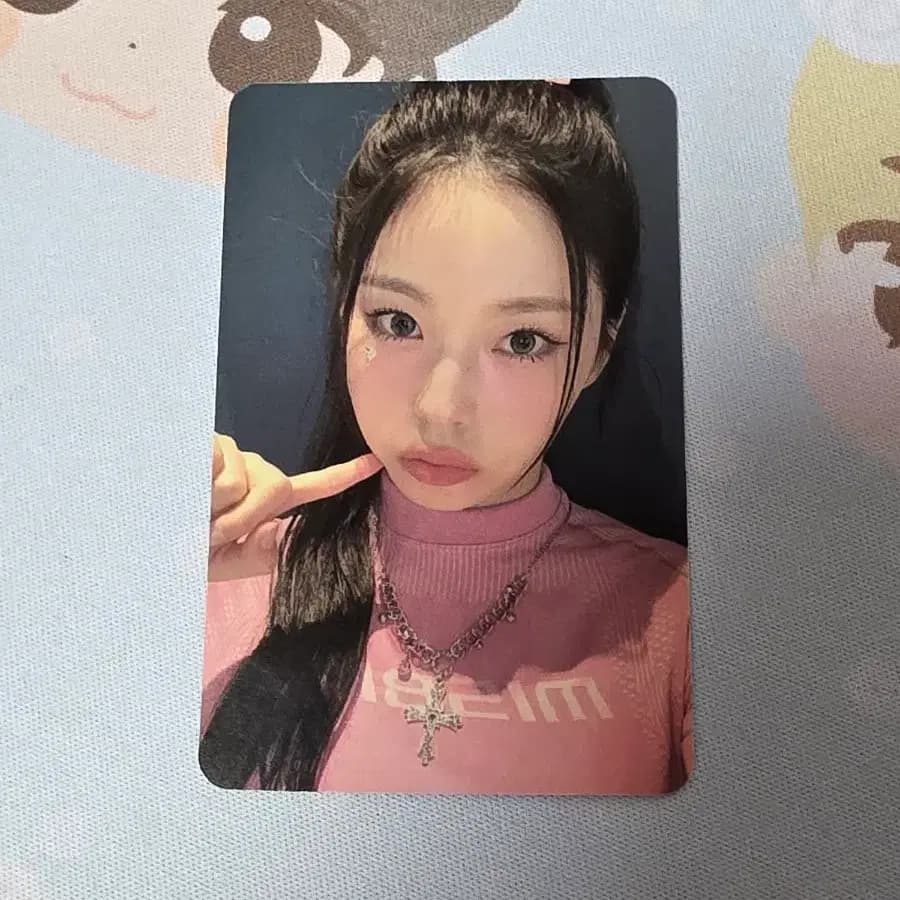 엔믹스 애플뮤직 럭드 포카 규진