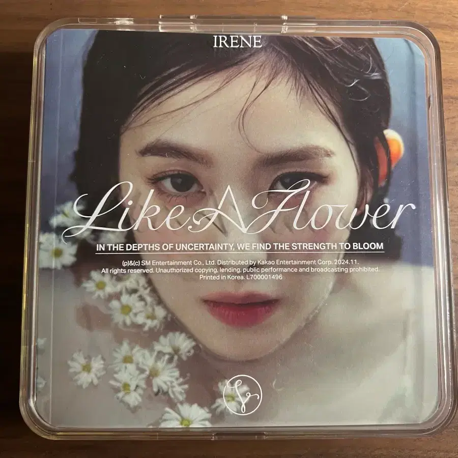 아이린 Like A Flower 앨범/ 포카X 2