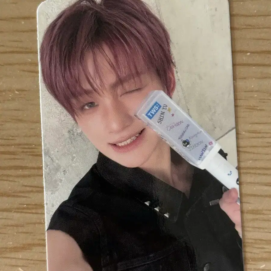투어스 콘서트 사이존 포카 지훈 1