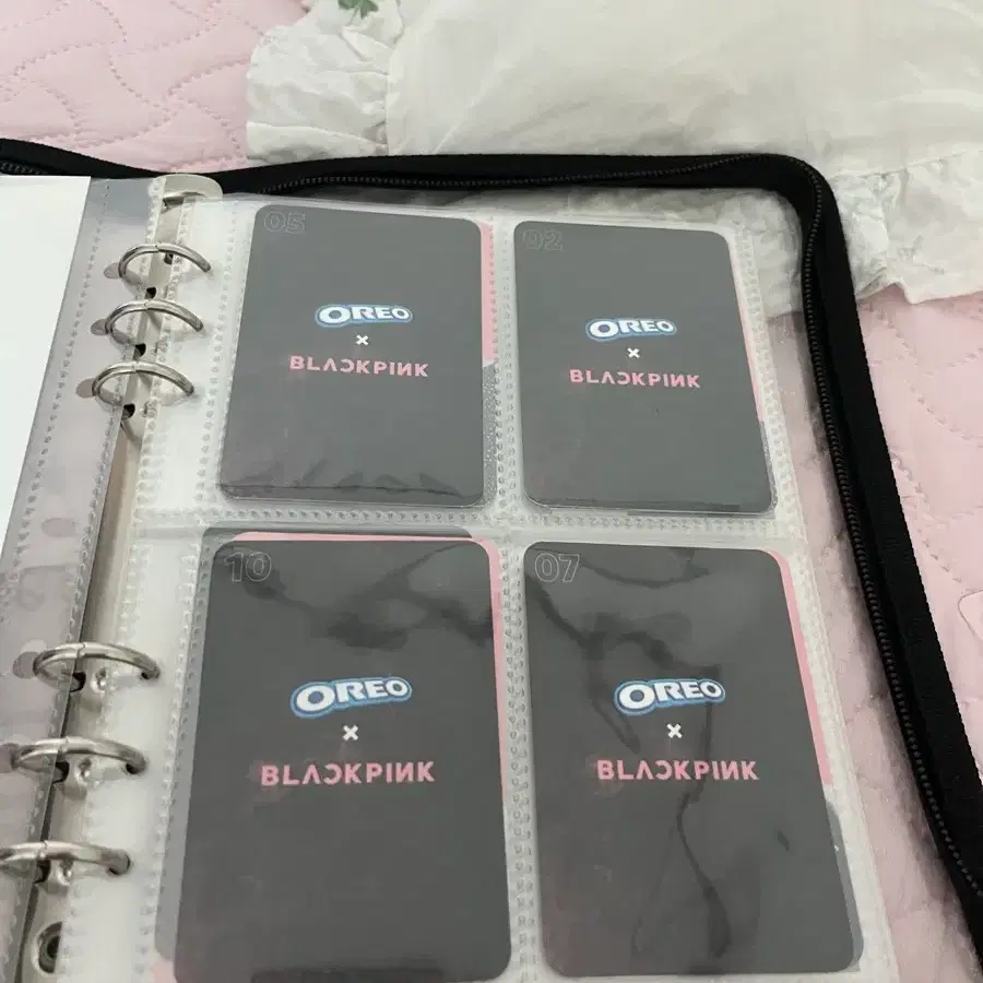 블랙핑크 한정판 오레오 포토카드 4