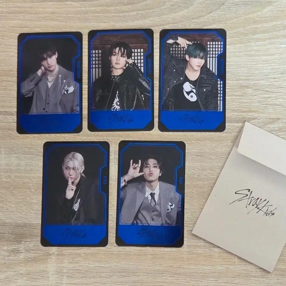 스트레이키즈 합HOP 포카  방찬 리노 창빈 필릭스 한