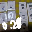 플레이브 gs25 스티커 꼬깔콘 십카페2차 24생일 밤비포카 1