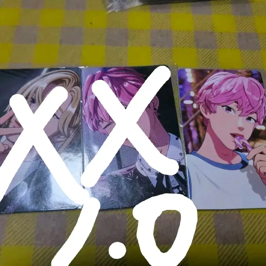 플레이브 gs25 스티커 꼬깔콘 십카페2차 24생일 밤비포카 3