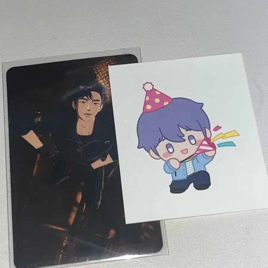 플레이브 십카페 예준 포카 생일 축하 스티커