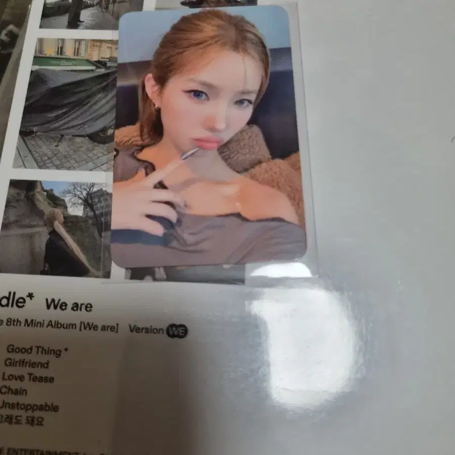 소연 ny럭드 포카 여자아이들 미연 민니 우기 슈화 1