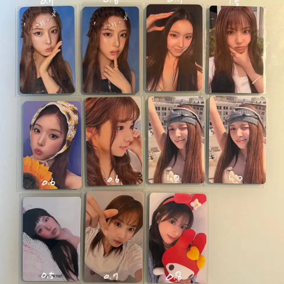 엔믹스 지우 규진 포카 특전 미공포 블발 헤레나데 공방 유닛 단체 증사