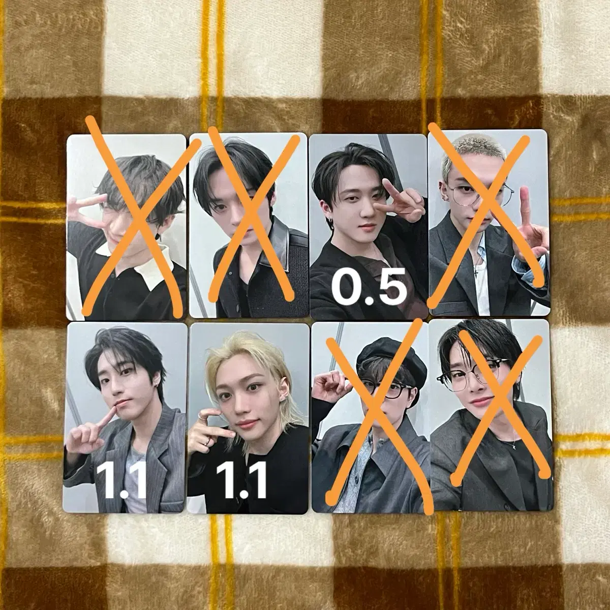 스트레이키즈 스키즈 시즈오카 회장 포카 창빈 한 필릭스 포카 양도