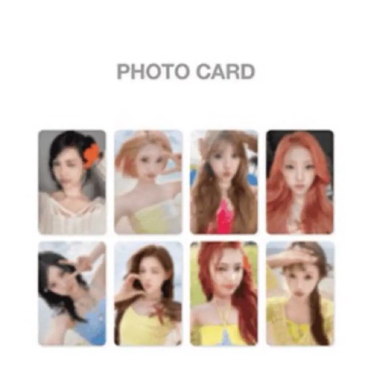 삽니다) 하츠투하츠 지우 레몬탱 포카들 구합니다 3