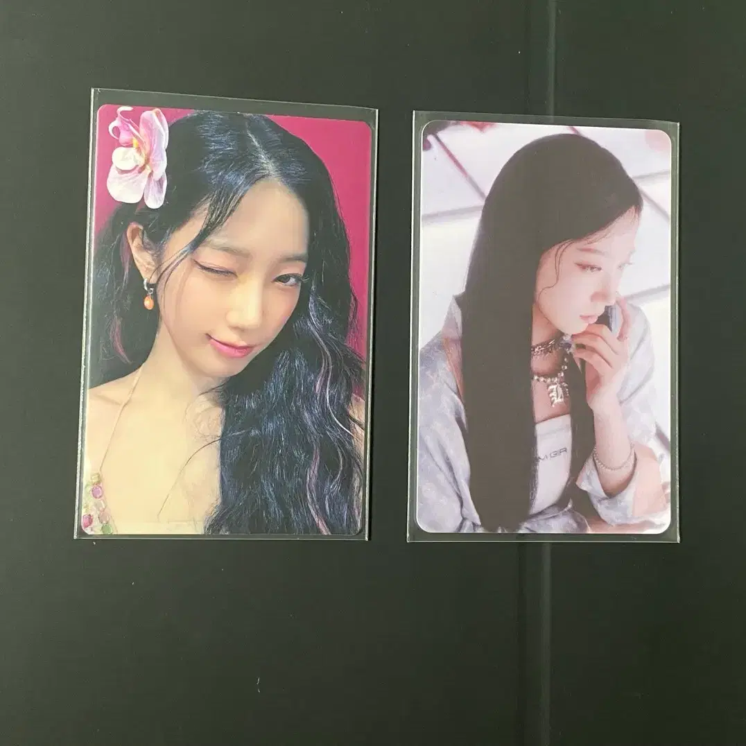 #최저가) 르세라핌 카즈하 이지 qq뮤직 미공포 포카 분철 스마트