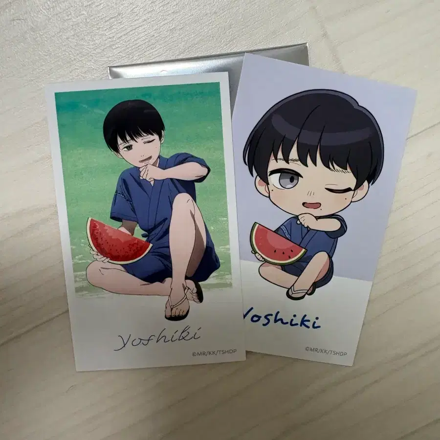히카루가 죽은 여름 히죽여 요시키 포토카드