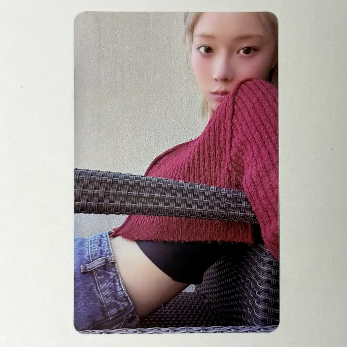 에스파 윈터 위플래시 kms smni ver 예판 미공포 포카 포토카드 1