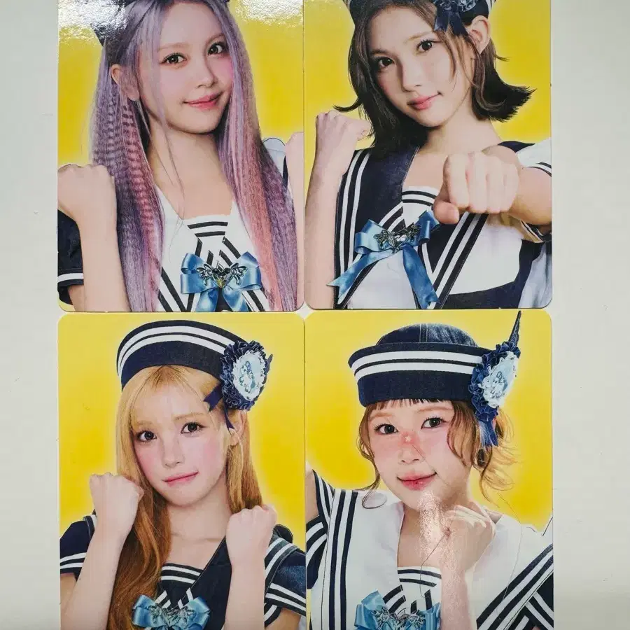 하츠투하츠 레몬탱 팝업 트레카 4장 하투하 포카 카르멘지우유하예온 1