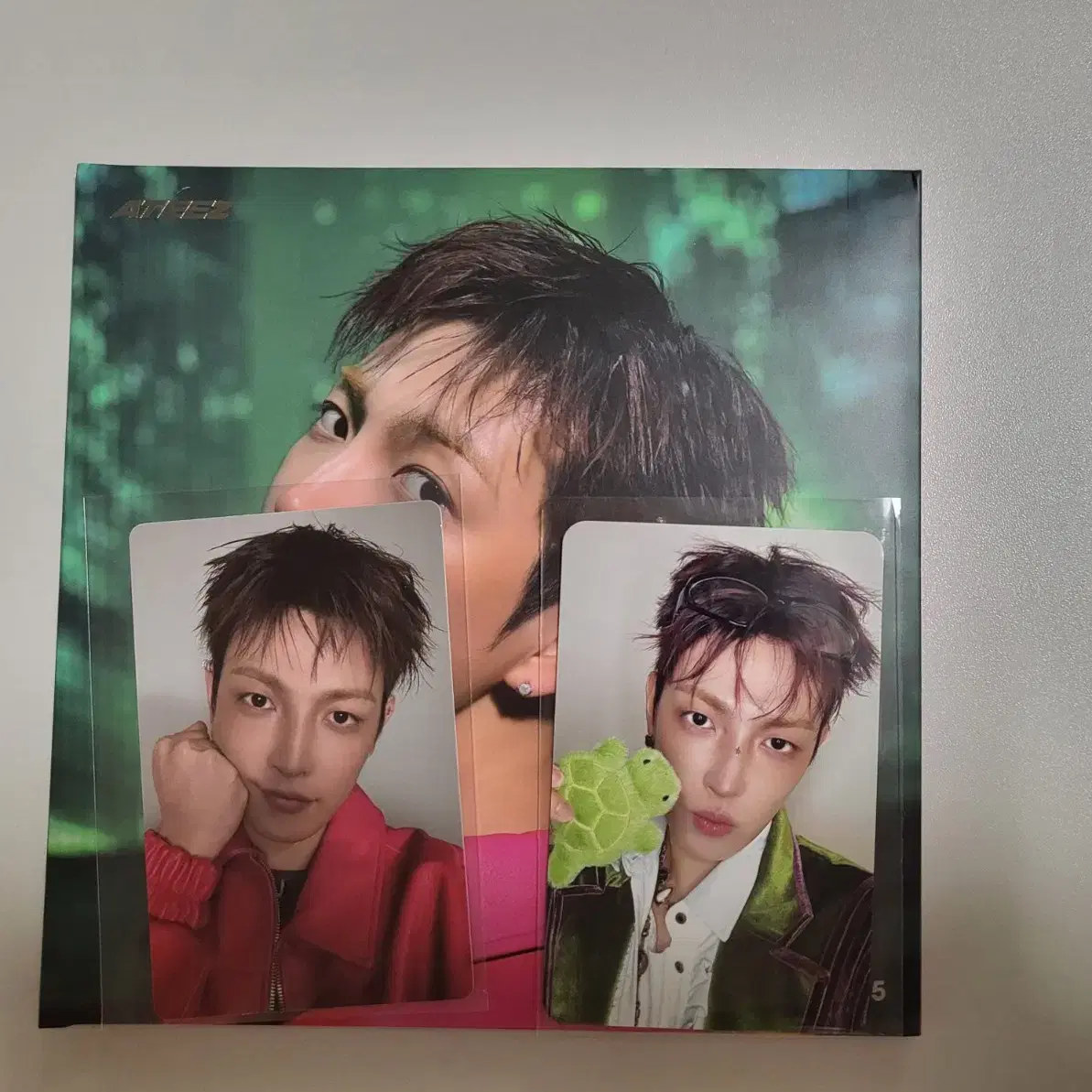 에이티즈 ateez 홍중 디지앨범 + 포카 메이크스타 1