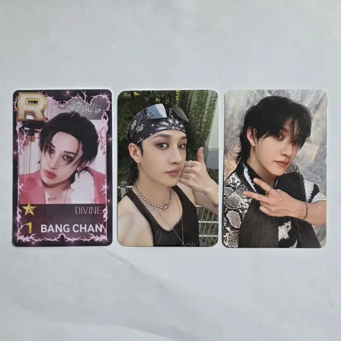 SKZ 스키즈 방찬 슈퍼스타 크리스마스 두잇 팝업 카르마 포카 포토카드 1