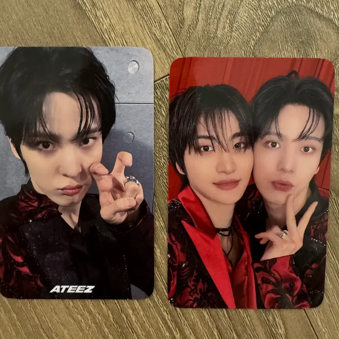 에이티즈 윤호 포카 1