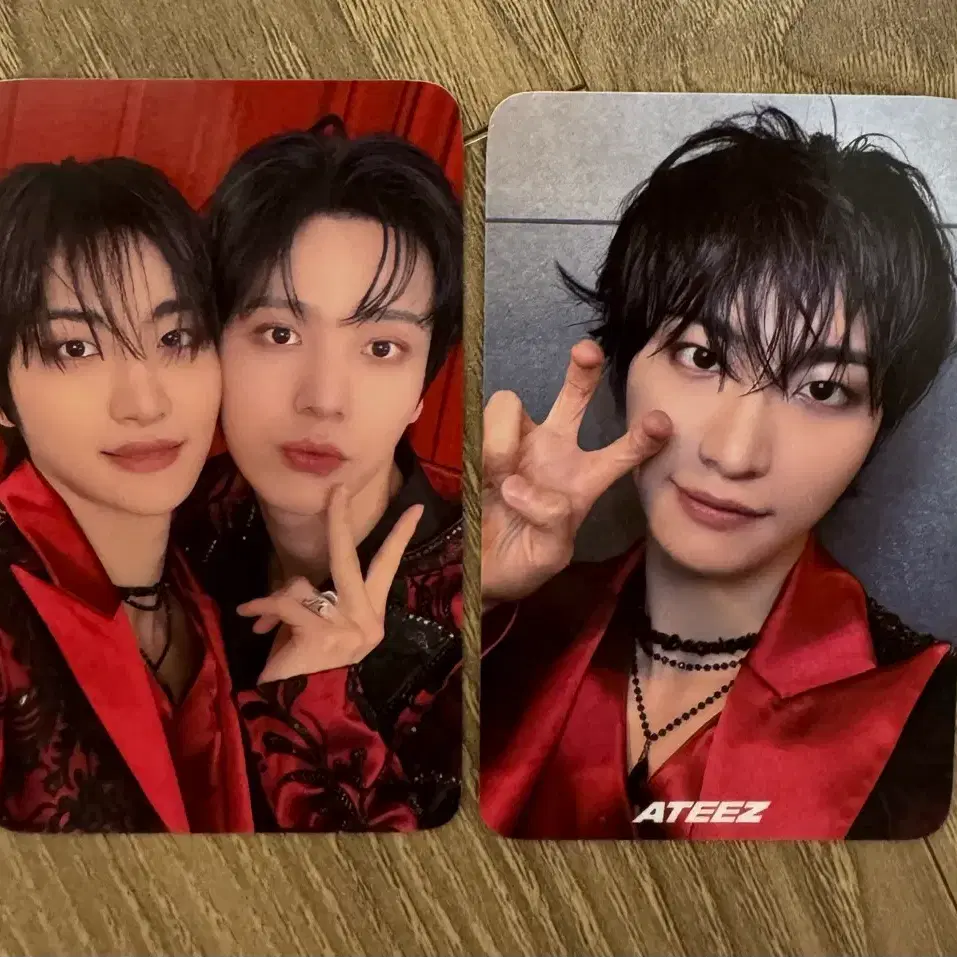 에이티즈 성화 포카